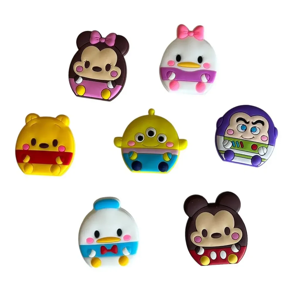 New SHOE CHARMS for Croc Clog Zippers 7PC Mickey Mouse Pooh Bear Buzz Lightyear!